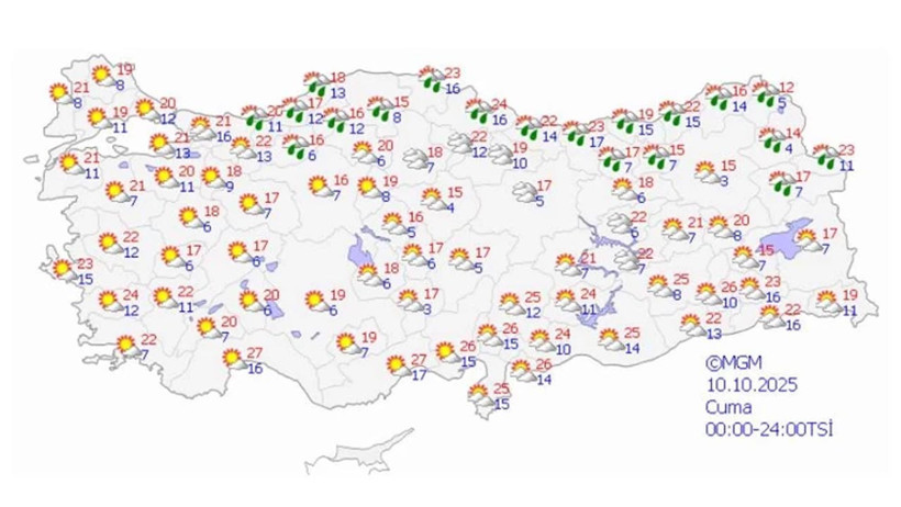 Meteoroloji Uyardı: 4 İlde Turuncu, 16 İlde Sarı Alarm!  Sağanak, Dolu, Hortum... Hepsi Birden Geliyor - Resim : 5