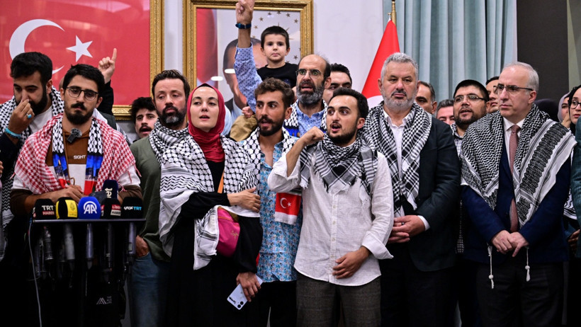 Sumud Filosu'ndaki 15 Türk Aktivist Daha İstanbul’da - Resim : 1