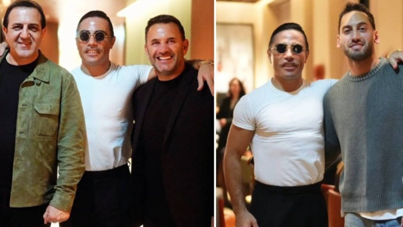 Okan Buruk İle Hakan Çalhanoğlu’ndan Sürpriz Görüşme! Nusret İfşaladı: İlk Açıklama Resmen Geldi - Resim : 1