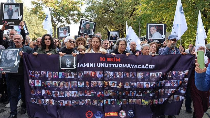 10 Yıl Geçti, Acı Dinmedi: 10 Ekim Katliamı Ankara’da Anıldı - Resim : 2