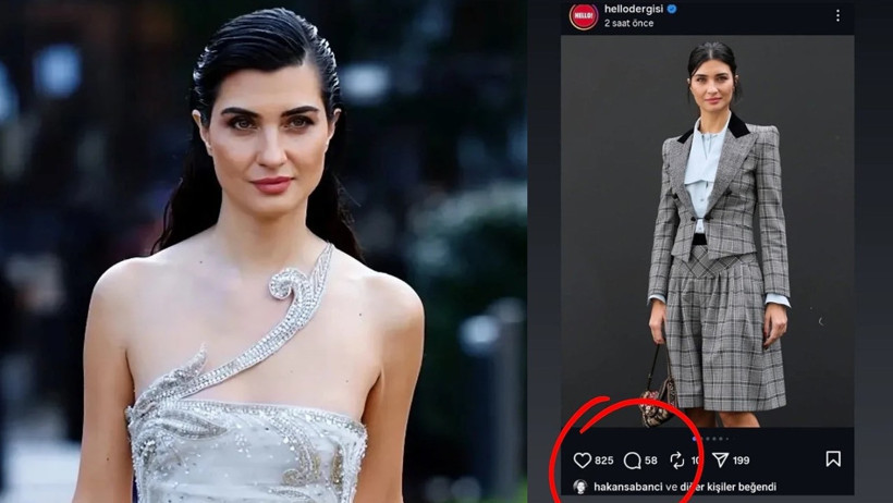 Tuba Büyüküstün Beğenisi Olay Olmuştu! Hakan Sabancı’dan Şaşırtan Tepki - Resim : 1