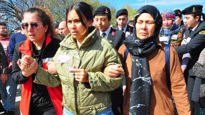 Kazada Şehit Olan Astsubaya Gözyaşlarıyla Veda - Resim : 1