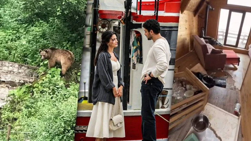 ATV'nin Sevilen Dizisinin Setini Ayı Bastı! Oyuncular Neye Uğradığını Şaşırdı - Resim : 1