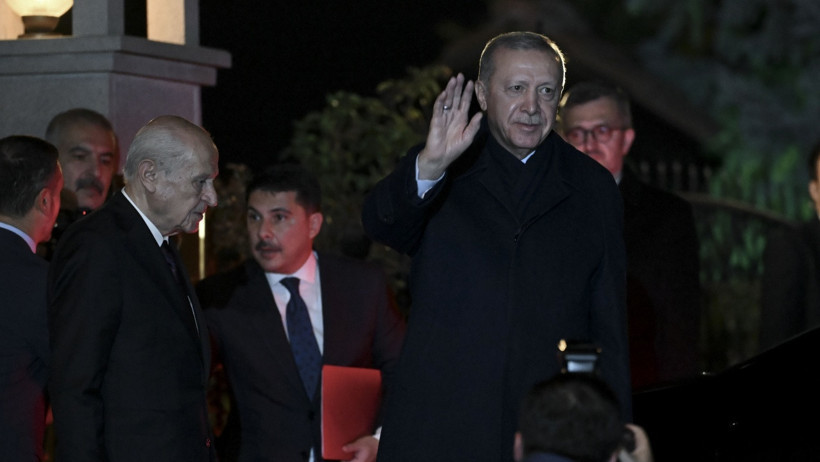 Cumhurbaşkanı Erdoğan ile Bahçeli Arasında Kritik Görüşme - Resim : 1