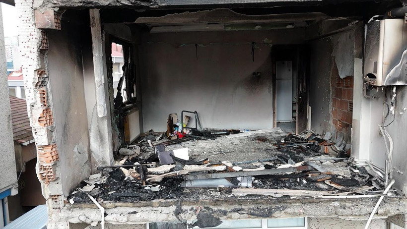 Kağıthane’de 6 Katlı Binada Patlama! Beton Parçaları Sokağa Savruldu - Resim : 2