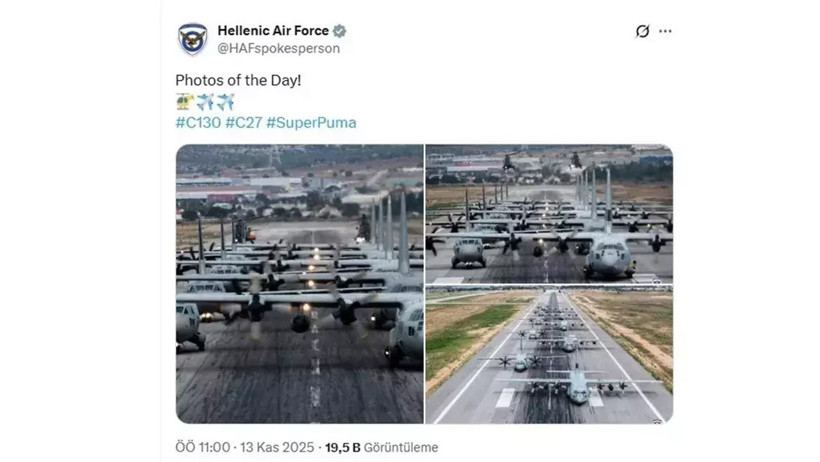 Türkiye 20 Şehidine Ağlarken Yunanistan Hava Kuvvetlerinden Skandal Paylaşım! Tepki Gelince Sildiler - Resim : 1