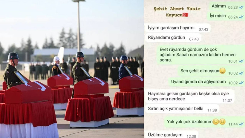 Şehit Ahmet Yasir Kuyucu’nun Son Mesajı Türkiye'yi Ağlattı! 'Sen Şehit Olmuşsun...' - Resim : 2