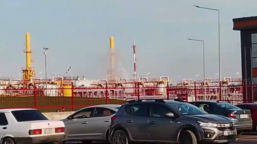 Silivri Botaş Tesislerinde Yangın! Tesisler Boşaltıldı - Resim : 1