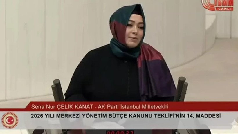 AK Partili Sena Nur Çelik Kanat Meclis'te Konuştu: 'Hafızasına Hükmedemedikleri Milleti Esir Alamazlar' - Resim : 1