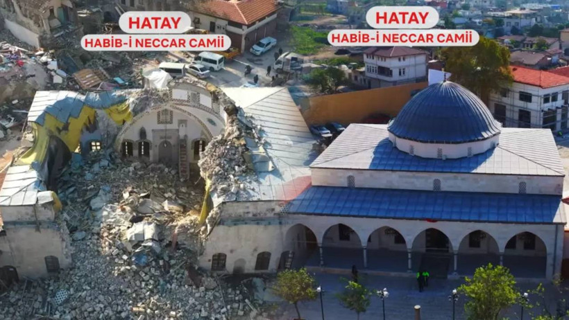 'Asrın Felaketi'nin Yaraları Sarılıyor! Yıkımdan Umuda Yolculuk... İşte Deprem Bölgesinin Öncesi ve Sonrası - Resim : 5