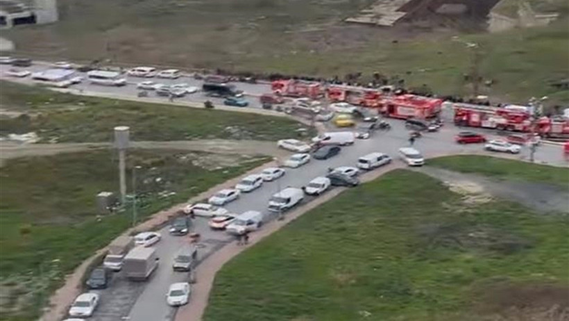 İstanbul'da İşçi Servisi Şarampole Yuvarlandı! Ölü ve Yaralılar Var - Resim : 1