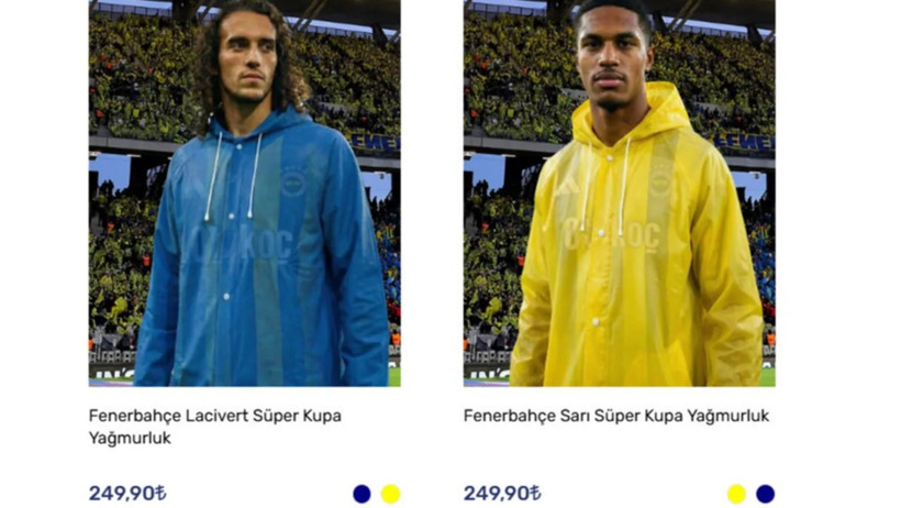 Süper Kupa’nın Simgesi Olmuştu! Fenerbahçe Gündem Olan Yağmurlukları Satışa Çıkardı! İşte Fiyatı... - Resim : 2
