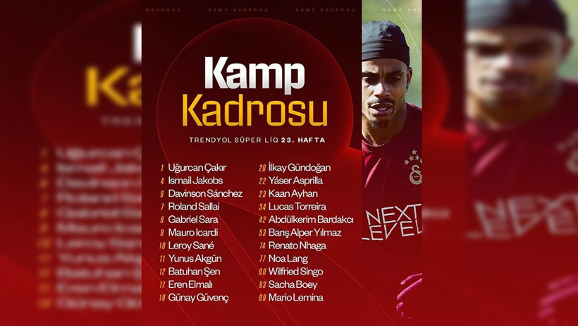 Galatasaray'da Osimhen Şoku! Kadroya Alınmadı - Resim : 1