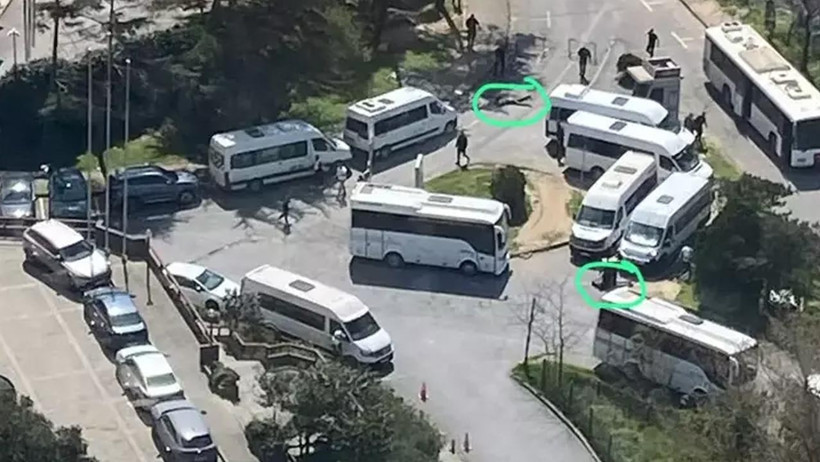 İsrail'in İstanbul Konsolosluğu Önünde Silahlı Çatışma: 3 Kişi Etkisiz Hale Getirildi, 2 Polis Yaralı - Resim : 1