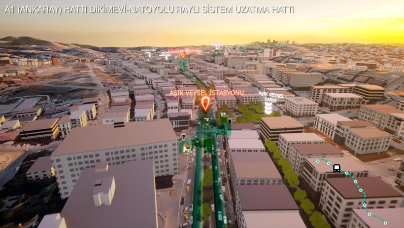 Ankara'ya 4 Yeni Metro Hattı - Resim : 5