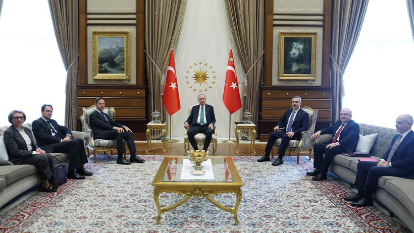 Beştepe'deki Kritik NATO Zirvesi: Cumhurbaşkanı Erdoğan Genel Sekreter Rutte'yi Kabul Etti - Resim : 1