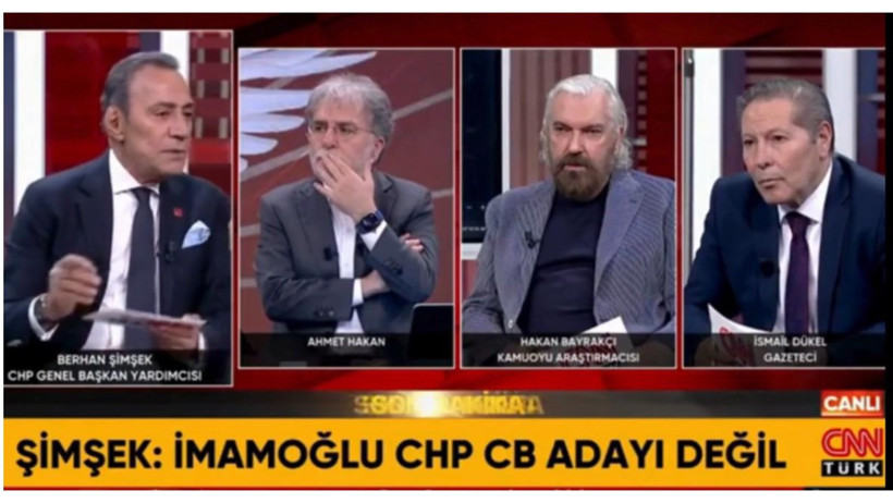 CHP Genel Başkan Yardımcısı Berhan Şimşek Canlı Yayında Açıkladı: 'İmamoğlu Cumhurbaşkanı Adayımız Değil' - Resim : 1