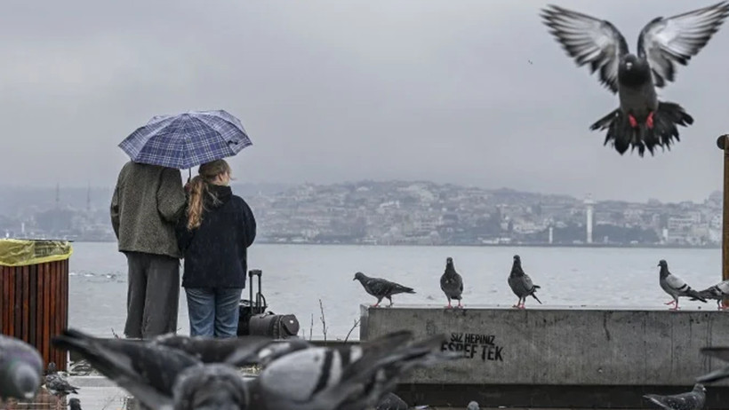 İstanbul'da Kuvvetli Sağanak Alarmı: Metrekareye 100 Kg Yağış Bekleniyor - Resim : 1
