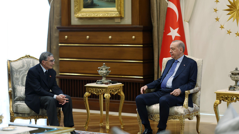 Cumhurbaşkanı Erdoğan’dan Nobel Ödüllü Aziz Sancar’a Kabul: Külliye’de Bir Araya Geldiler - Resim : 2