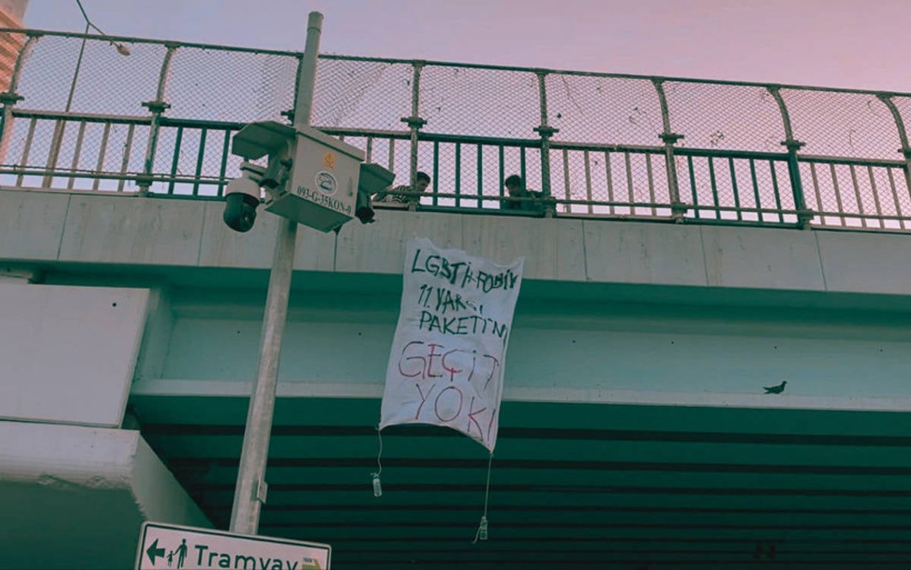 LGBTİ+’lar Ayakta! Utandıran Yargı Paketine Karşı Sokağa Çıktılar - Resim : 2