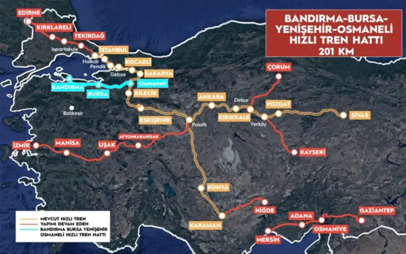 İstanbul, Ankara ve Bursa'da Yaşayanlara Müjde! Ulaşım Süresi 2 Saat 15 Dakikaya Düşüyor - Resim : 1