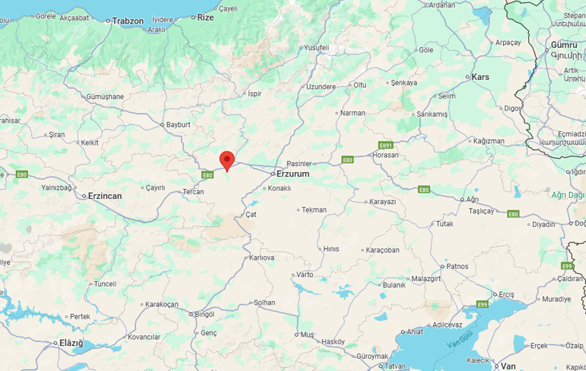 Erzurum'da 4.4 Büyüklüğünde Deprem - Resim : 1