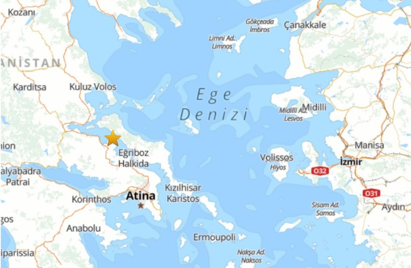 Ege Denizi'nde 4.6 Büyüklüğünde Deprem - Resim : 1