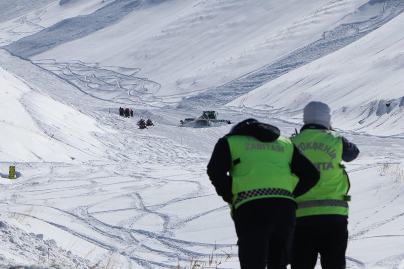 Palandöken'de Çığ Meydana Geldi - Resim : 1