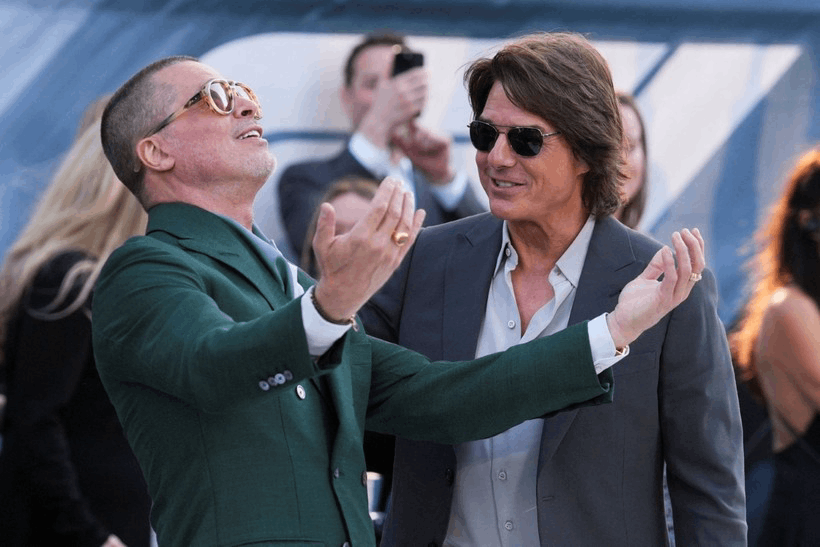 Tom Cruise ve Brad Pitt Yıllar Sonra Bir Arada - Resim : 1