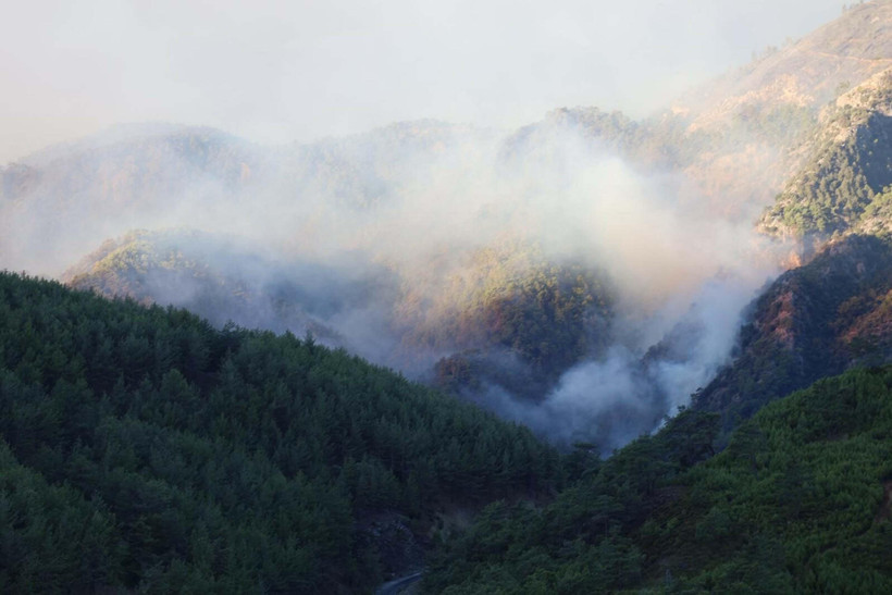 63 Saatlik Kabustan Geriye Kalan... Köyceğiz Artık Kömür Karası - Resim : 1