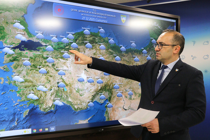 Meteoroloji Son Tahminleri Açıkladı: Soğuk Hava Sibirya'dan Geliyor, İstanbul'a Yılbaşında Kar Yok - Resim : 1