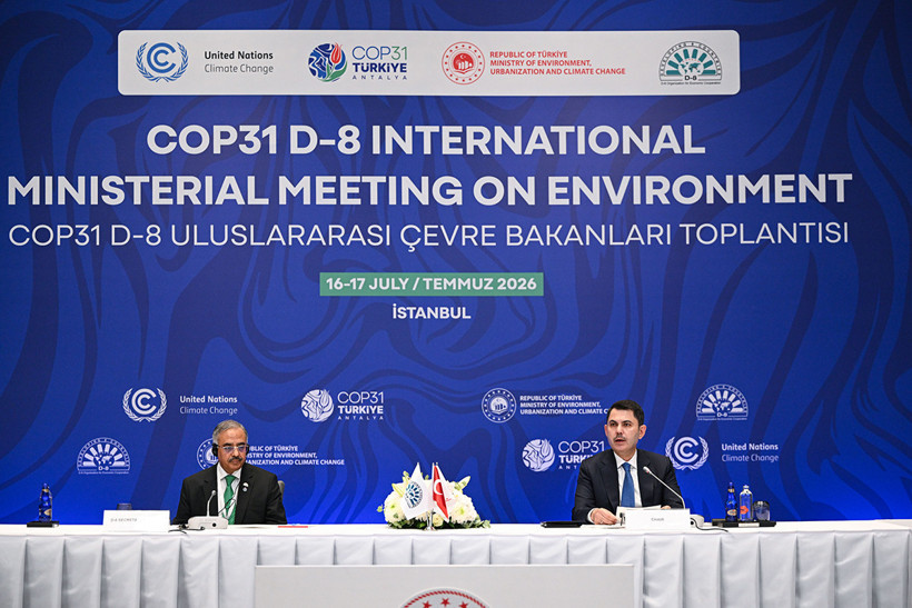 Bakan Kurum COP31 Yolunda D-8 Liderlerini İstanbul'da Topladı: Hedef Ortak İklim Kalkanı - Resim : 1