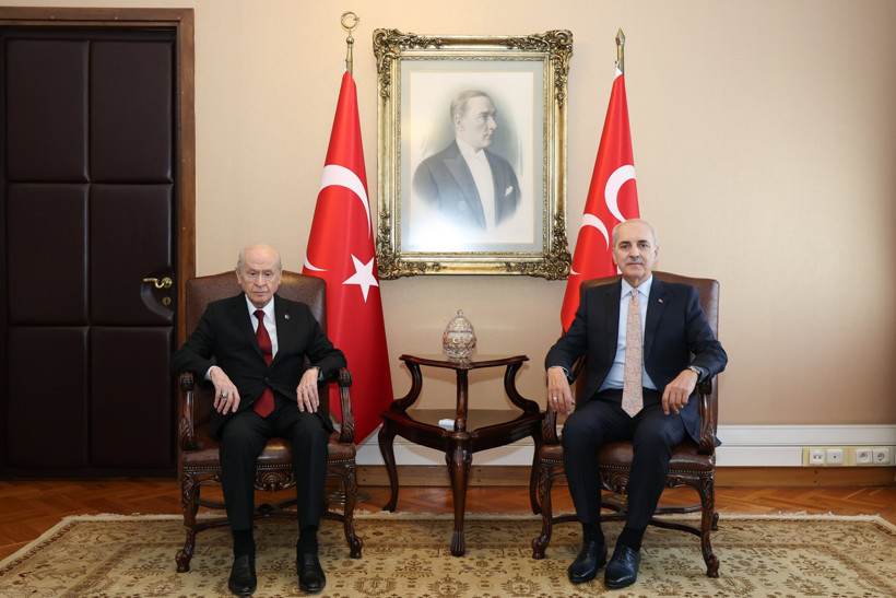 Numan Kurtulmuş'tan TBMM'de Çerçeve Yasa Turu: MHP, DEM Parti, Yeni Yol ve CHP ile Görüştü - Resim : 3