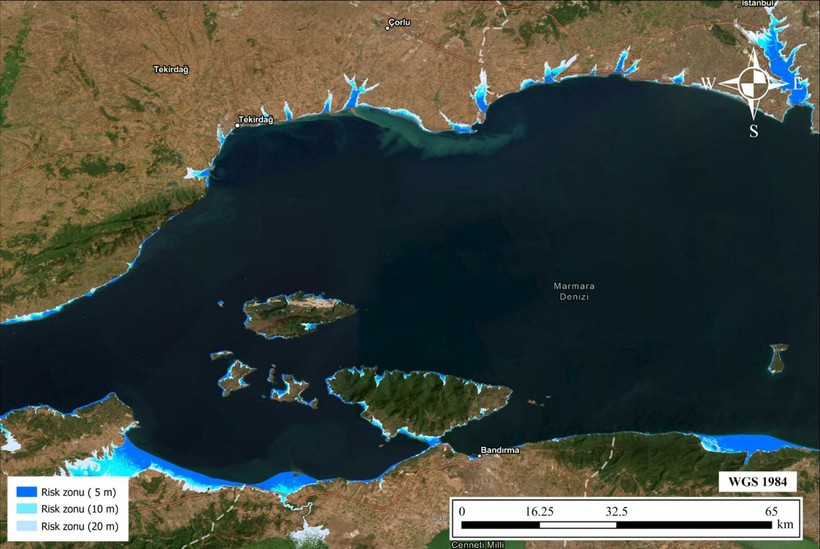 İstanbul'un Tsunami Risk Haritası Hazırlandı! Bu İlçeler Sular Altında Kalacak - Resim: 5