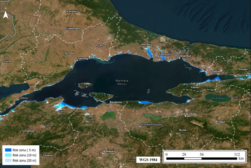 İstanbul'un Tsunami Risk Haritası Hazırlandı! Bu İlçeler Sular Altında Kalacak - Resim: 1