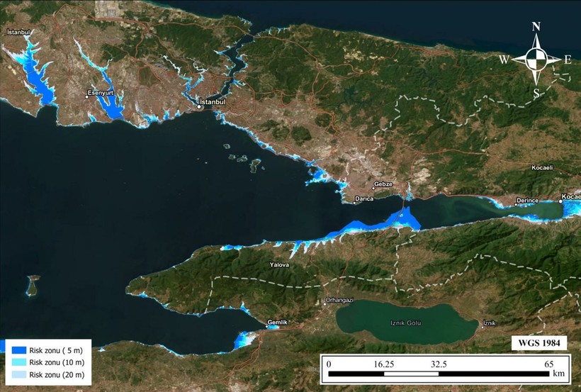 İstanbul'un Tsunami Risk Haritası Hazırlandı! Bu İlçeler Sular Altında Kalacak - Resim: 4