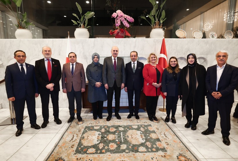 TBMM Başkanı Kurtulmuş’tan Tokyo Büyükelçiliğine Ziyaret - Resim : 1