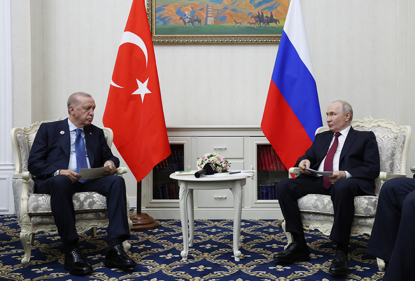 Bişkek'te Dev Zirve: Cumhurbaşkanı Erdoğan Putin ile Görüştü, İkinci Nükleer Santral Müjdesini Verdi - Resim : 2