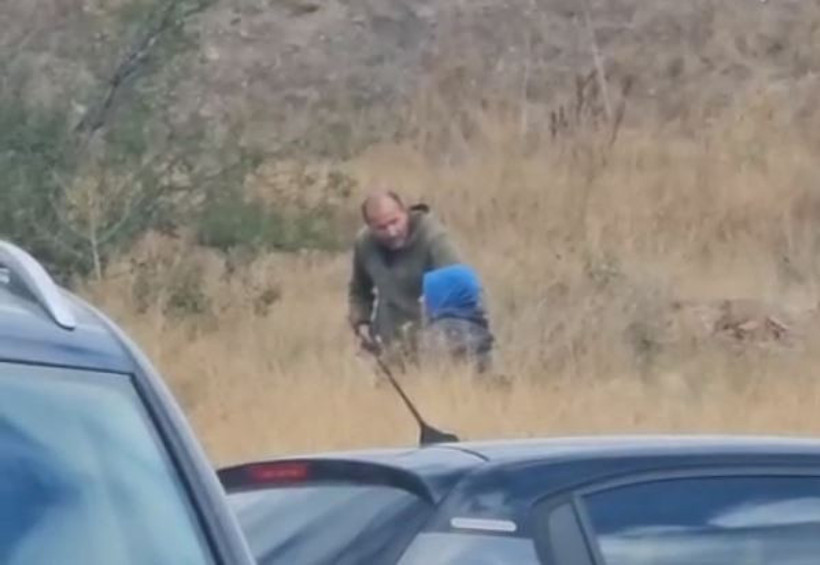 Ankara'da Korku Dolu Anlar! Eski Eşini Silahla Boş Arazide Rehin Aldı, O Anlar Kamerada - Resim : 2