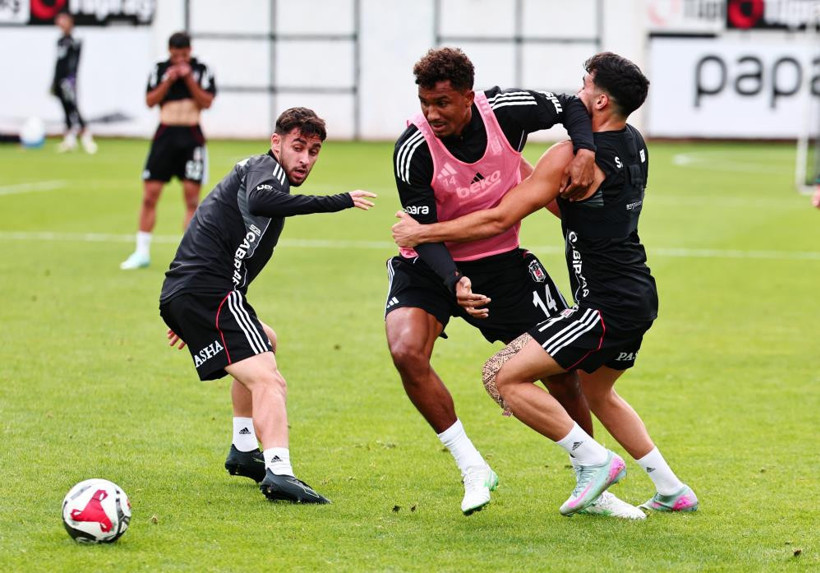 Beşiktaş'ta 'Galatasaray' Hazırlığı! Derbi Çalışmaları Tam Gaz - Resim : 1