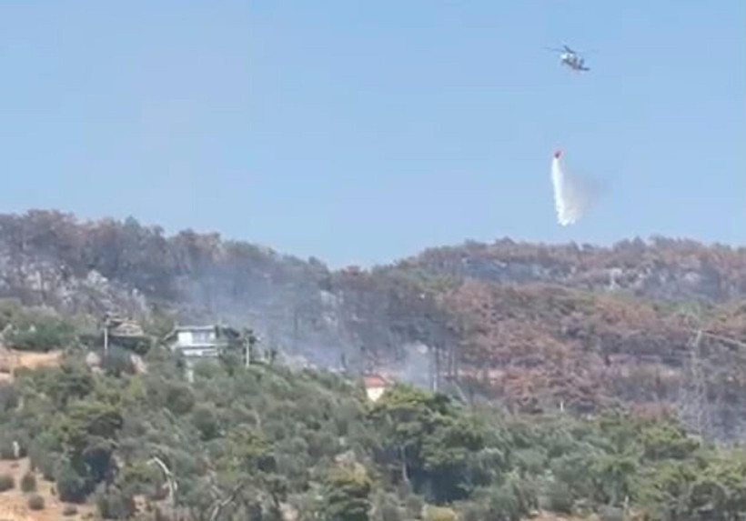 Fethiye'de Orman Yangını Alarmı - Resim : 1