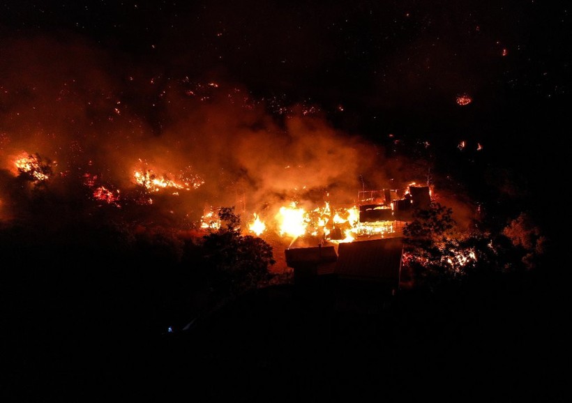 Bursa'da Kabus Gibi Gece! Alevler Şehri Sardı: Tahliyeler Başladı - Resim : 4