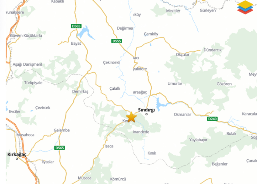 Balıkesir Sındırgı'da Yine Deprem! AFAD da Kandilli de '3.6' Dedi - Resim : 1