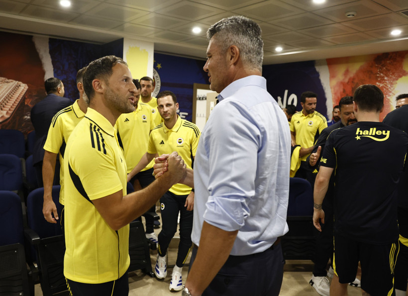 Fenerbahçe Başkanı Sadettin Saran İlk Kez Takımla Buluştu - Resim : 1