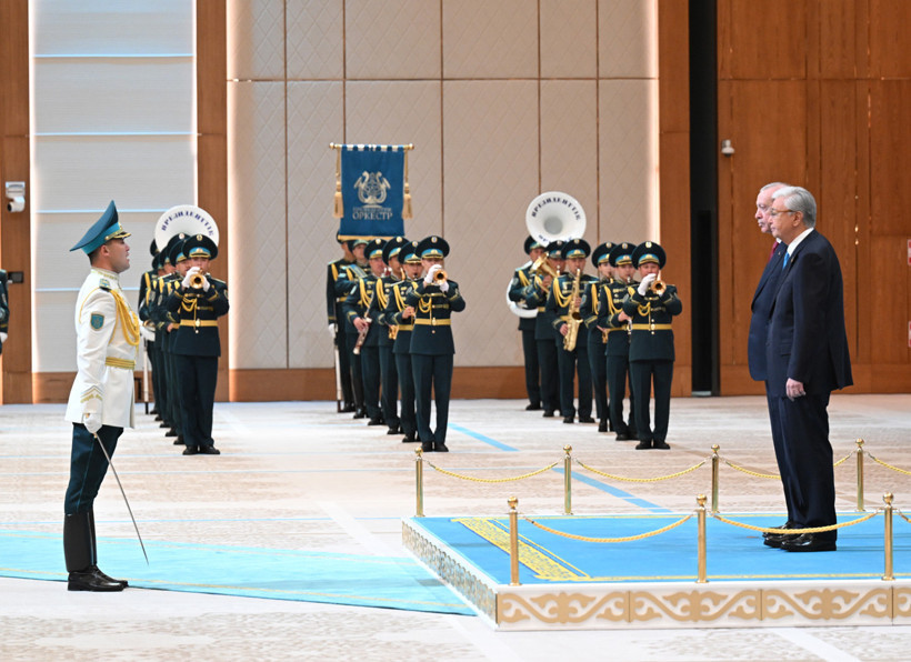 Masada Dev Anlaşmalar Var: Cumhurbaşkanı Erdoğan ve Tokayev Baş Başa Zirvede - Resim : 1