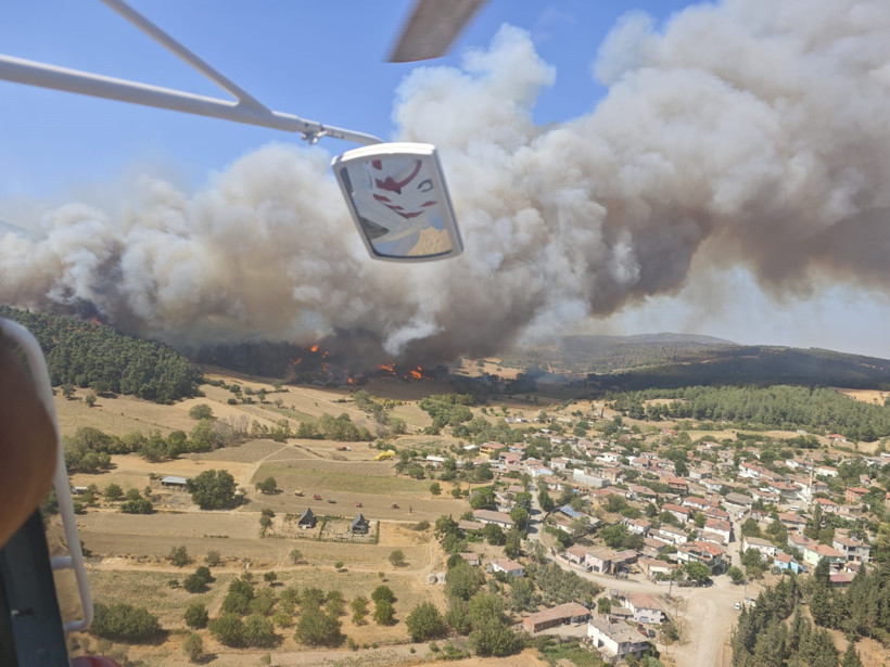 Yine Orman Yangını Çıktı: Çanakkale'de Tahliyeler Başladı - Resim : 6