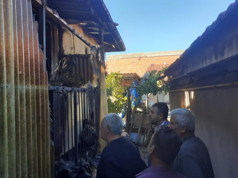 Kütahya’da Korkutan Yangın! Ev Küle Döndü - Resim : 1