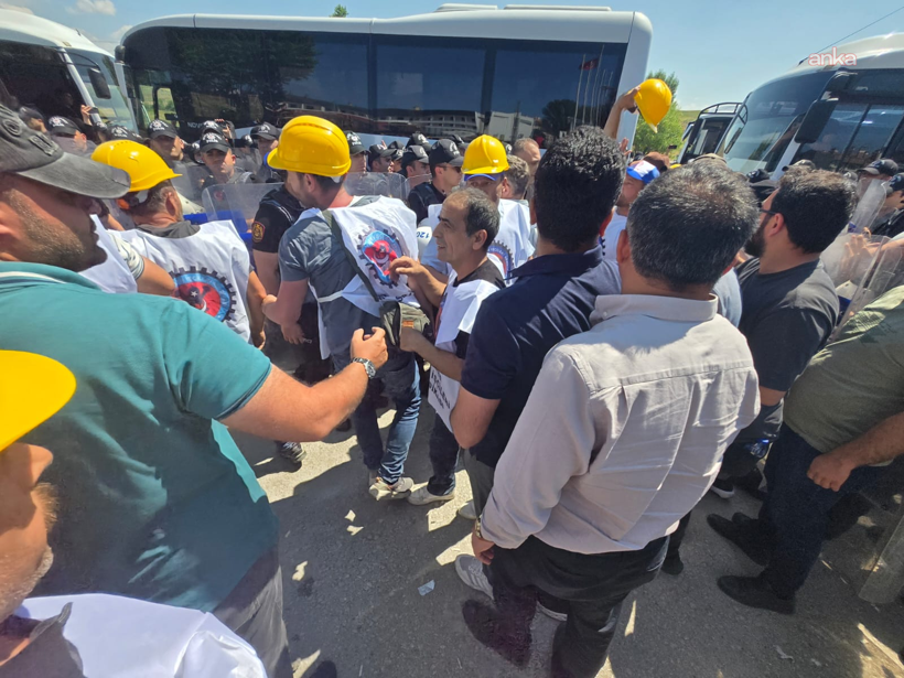 Doruk Madencilik Beypazarı'nda Polis Müdahalesi - Resim : 1