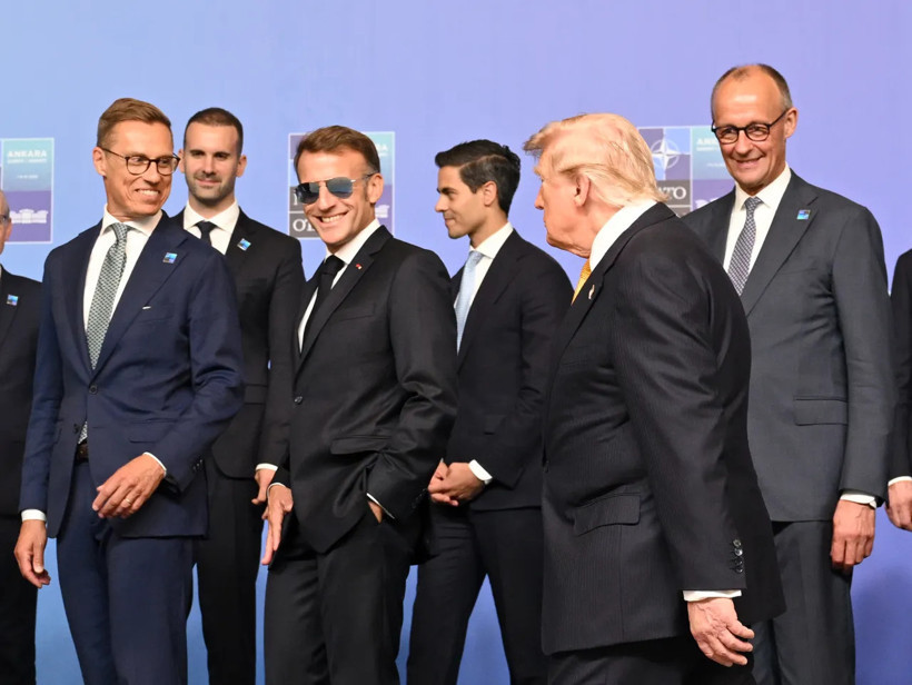NATO Zirvesi'ne Damga Vuran Anlar! Trump, Meloni, Macron, Rutte... - Resim : 3