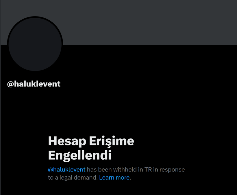 Haluk Levent'in Sosyal Medya Hesabına Erişim Engeli - Resim : 1